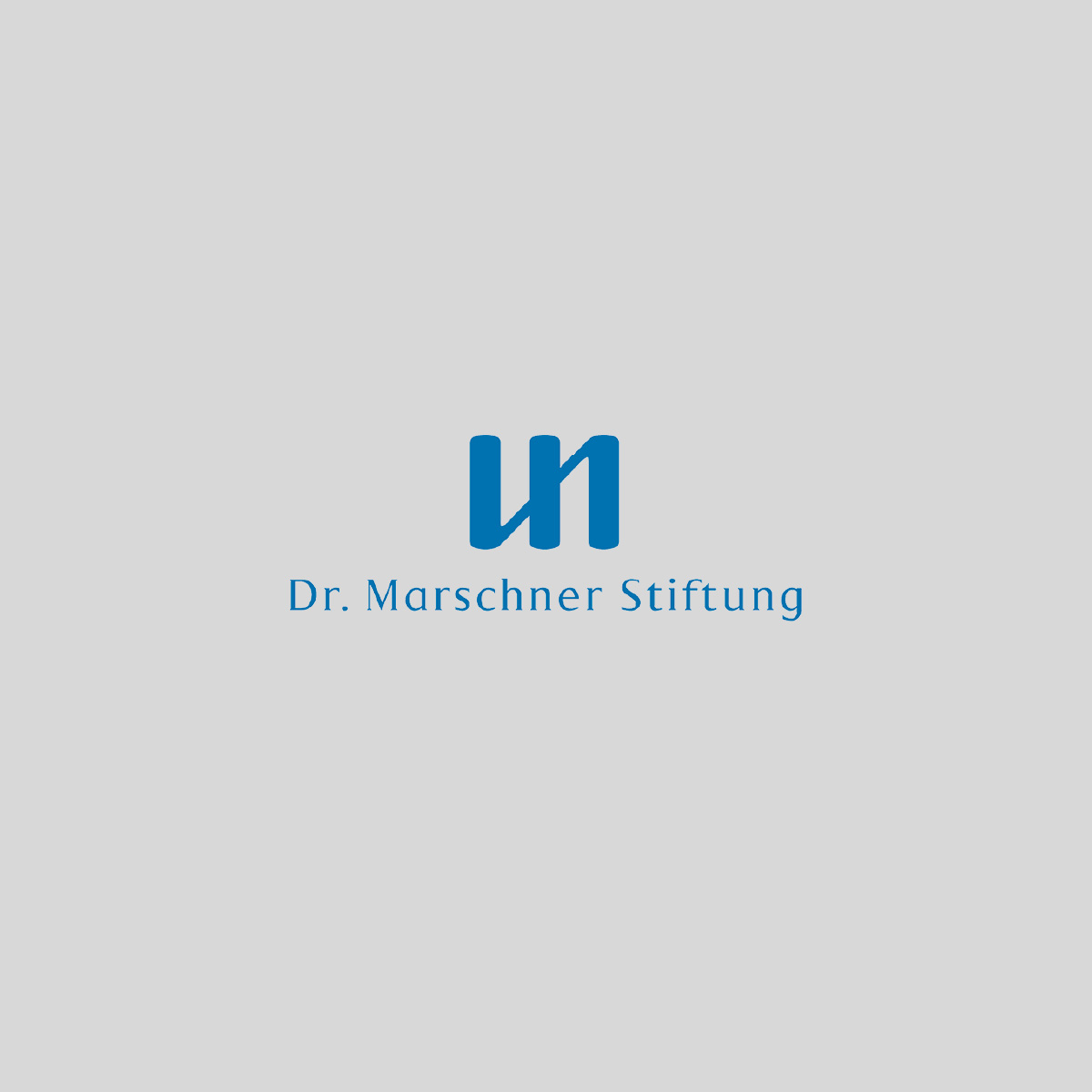 Placeholder Dr. Marschner Stiftung mit dem Logo vor grauem Hintergrund