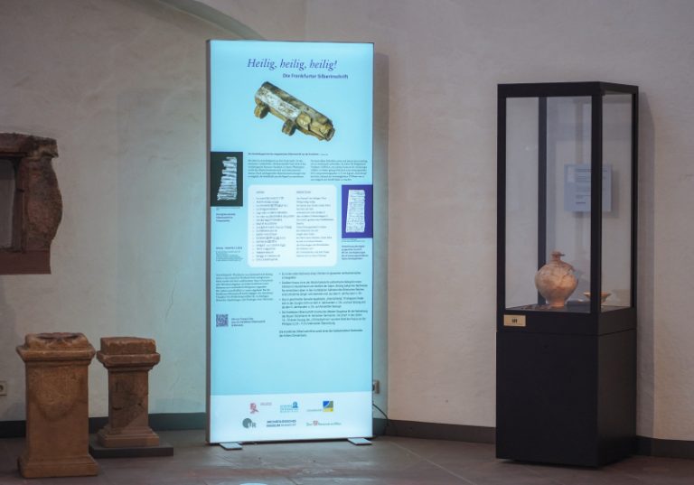 Die archäologisch spektakuläre „Frankfurter Silberinschrift“ ist sicher